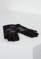 Bayan Siyah Yıldız Detaylı Eldiven