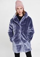 Bayan Mavi Suni Kürk Kaban