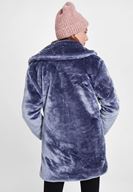 Bayan Mavi Suni Kürk Kaban