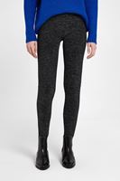 Bayan Siyah Parlak Tayt