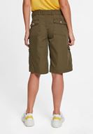 Bayan Yeşil Cepli Kargo Şort