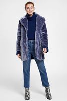 Bayan Lacivert Bağlama Detaylı Boğazlı Kazak