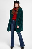 Bayan Kırmızı Bağlama Detaylı Boğazlı Kazak