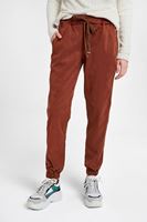 Bayan Kahverengi Beli Bağlama Detaylı Jogger ( TENCEL™ )