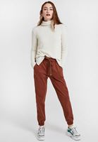 Bayan Kahverengi Beli Bağlama Detaylı Jogger ( TENCEL™ )