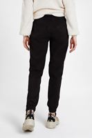 Bayan Siyah Beli Bağlama Detaylı Jogger ( TENCEL™ )