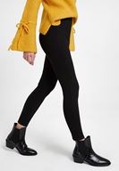 Bayan Siyah Orta Bel Tayt