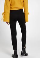 Bayan Siyah Orta Bel Tayt