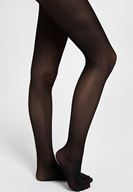 Bayan Siyah Külotlu Çorap