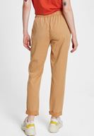 Bayan Sarı Bağcıklı Cep Detaylı Jogger