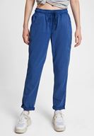 Bayan Lacivert Bağcıklı Cep Detaylı Jogger