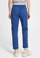 Bayan Lacivert Bağcıklı Cep Detaylı Jogger