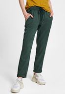 Bayan Yeşil Bağcıklı Cep Detaylı Jogger