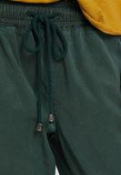 Bayan Yeşil Bağcıklı Cep Detaylı Jogger