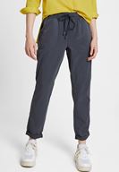 Bayan Gri Bağcıklı Cep Detaylı Jogger