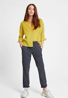 Bayan Gri Bağcıklı Cep Detaylı Jogger