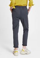 Bayan Gri Bağcıklı Cep Detaylı Jogger