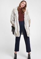 Bayan Lacivert Kemerli Bol Paça Pantolon