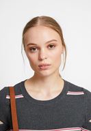 Bayan Çok Renkli Cut Out Detaylı Uzun Kollu Triko