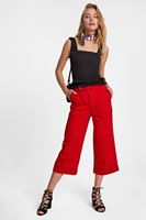 Bayan Siyah Fırfır Detaylı Dokulu Bluz