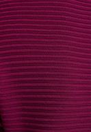 Bayan Mor Yaka Detaylı Triko Elbise