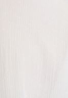 Bayan Krem Kısa Kollu Viskon Gömlek