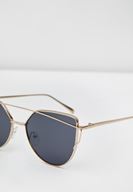 Bayan Siyah Çift Köprülü Güneş Gözlüğü