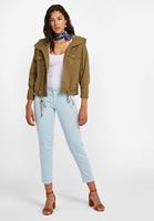 Bayan Mavi Düşük Bel Slim Boyfriend Pantolon