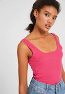 Bayan Pembe Kalın Askılı Atlet