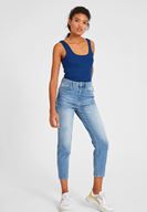 Bayan Lacivert Kalın Askılı Atlet