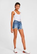 Bayan Beyaz Kalın Askılı Atlet