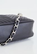 Bayan Siyah Püskül Detaylı Askılı Çanta