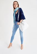 Bayan Çok Renkli Karışık Desenli Şal