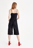 Bayan Siyah Dantel Tulum