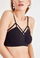 Bayan Siyah Biyeli Büstiyer