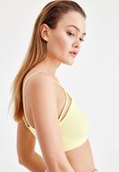 Bayan Sarı Biyeli Büstiyer