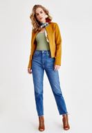 Bayan Yeşil Askılı V Yaka Atlet