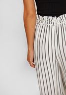 Bayan Çok Renkli Çizgi Desenli Pantolon