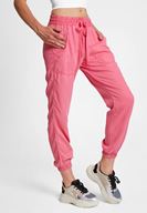 Bayan Pembe Beli Lastik Detaylı Jogger ( TENCEL™ )