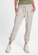 Bayan Gri Beli Lastik Detaylı Jogger ( TENCEL™ )