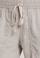 Bayan Gri Beli Lastik Detaylı Jogger ( TENCEL™ )