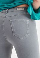 Women Grey High Rise Pants with Details