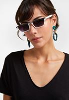 Bayan Beyaz Cat Eye Güneş Gözlüğü