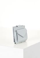 Bayan Mavi Kapak Detaylı Küçük Cüzdan