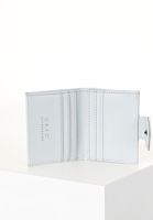 Bayan Mavi Kapak Detaylı Küçük Cüzdan