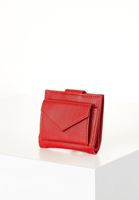 Bayan Kırmızı Kapak Detaylı Küçük Cüzdan