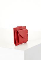 Bayan Kırmızı Kapak Detaylı Küçük Cüzdan