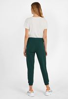 Bayan Yeşil Orta Bel Jogger Pantolon