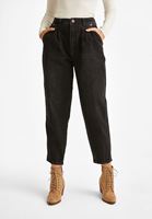 Bayan Siyah Ultra Yüksek Bel Slouchy Jean 