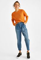 Bayan Mavi Ultra Yüksek Bel Slouchy Jean